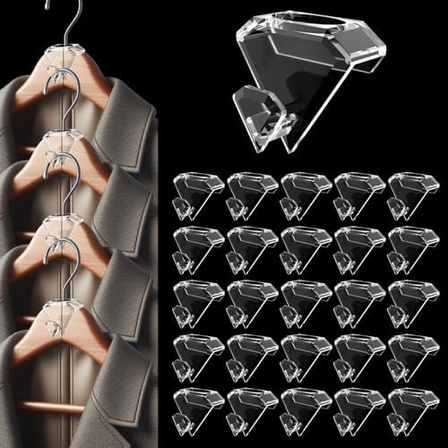 Amazon.com: Mlici Hanger Hooks Space Saving, 60 Pack Clothes Hanger ...