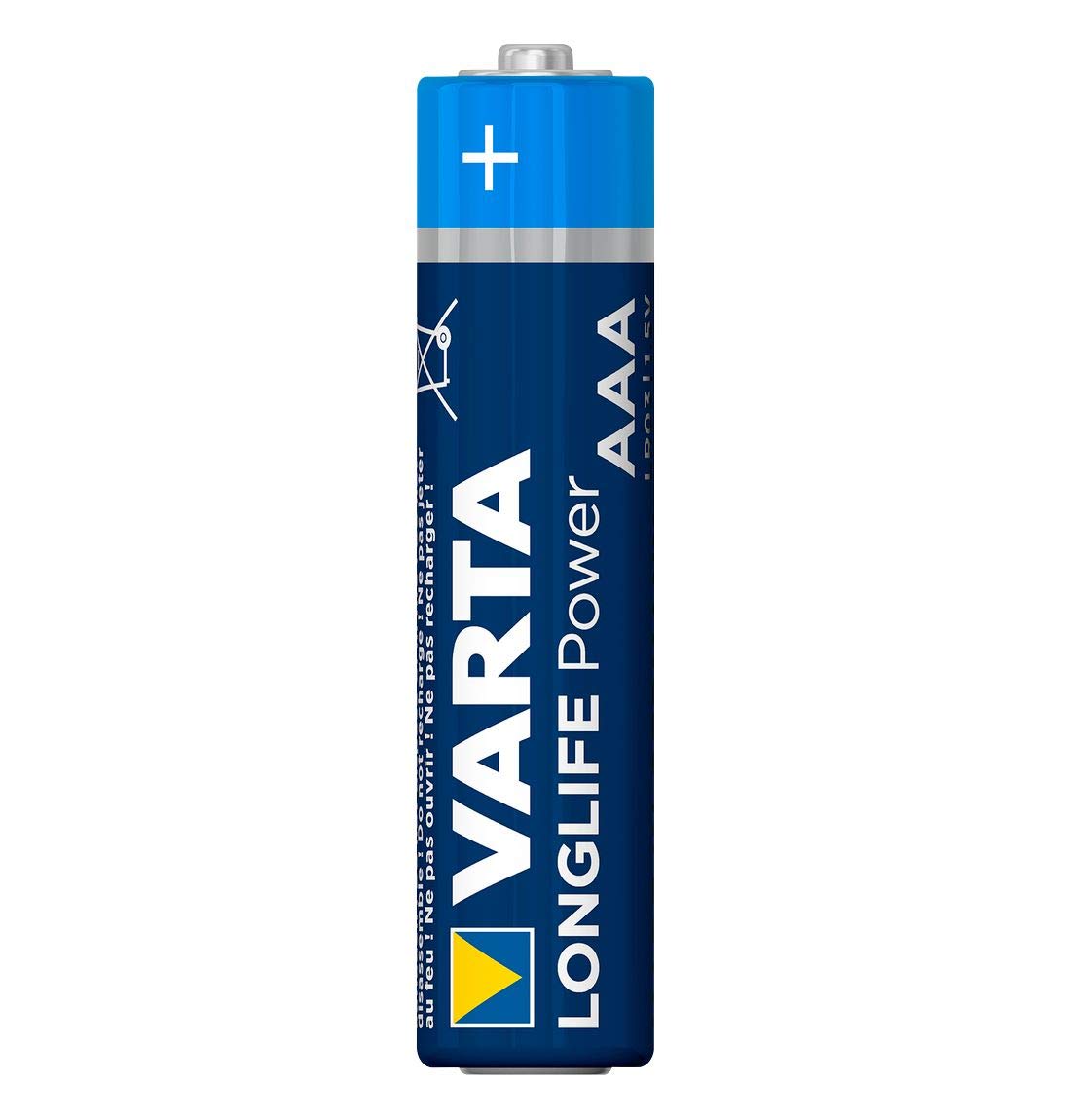 Varta High Energy Alkaline AAA 1.5V Battery Pack of 4