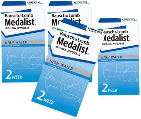 Amazon メダリスト Ii 8 6 Pwr 5 00 6枚入 4箱 メダリスト ソフトコンタクトレンズ