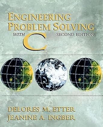 Amazon.com: Engineering Problem Solving with C (2nd Edition ...