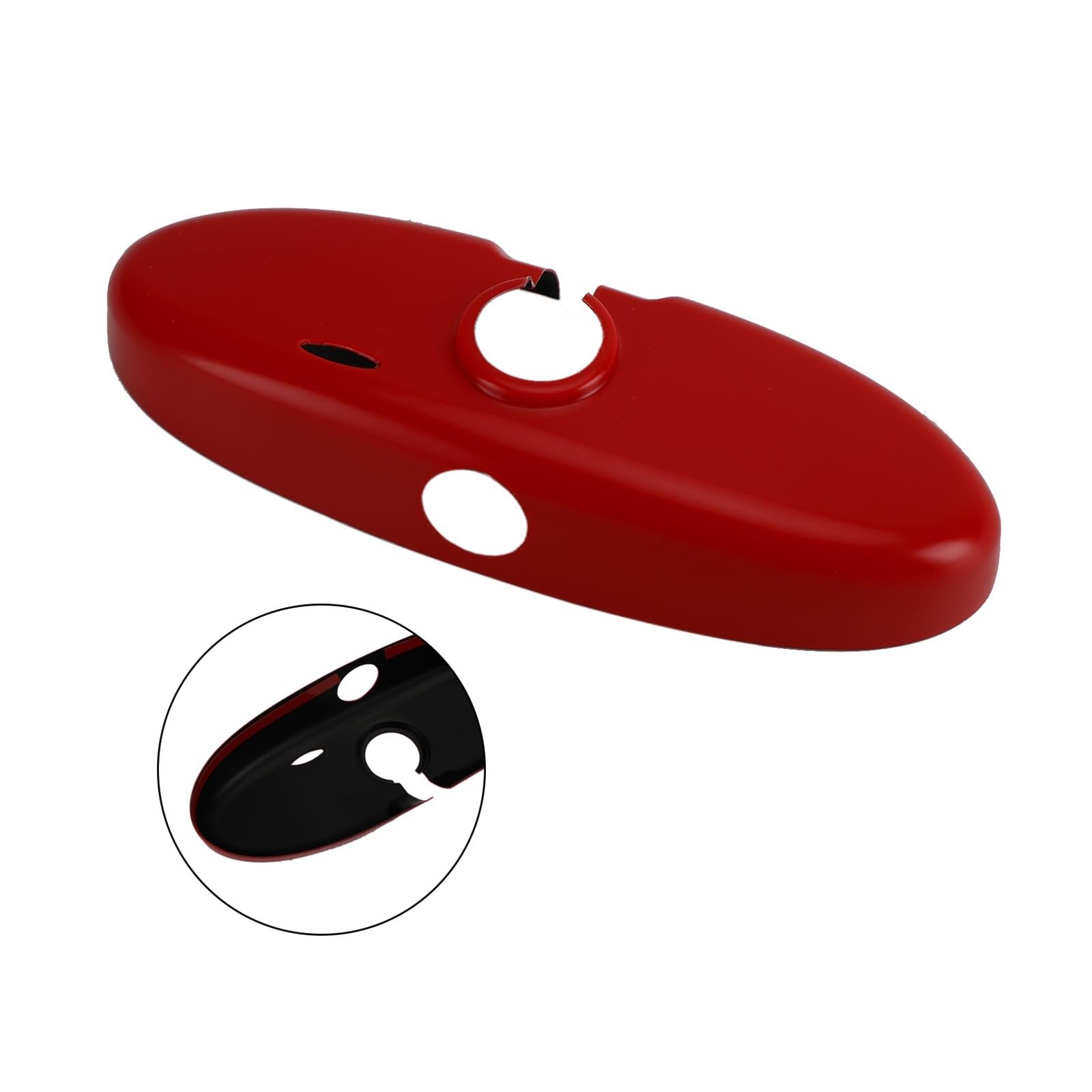 Zijspiegel Cover Voor MINI Voor Cooper R56 R55 R57 R61 Auto Achteruitkijkspiegel Cover UK Vlag Behuizing ABS Plastic Achteruitkijkspiegel Voor Countryman R60 Spiegel Behuizing (Kleur : 4