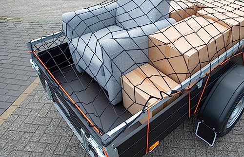 Black+Decker Rete Per Rimorchio – 2 X 3 M – Estensibile – In Custodia – Nero