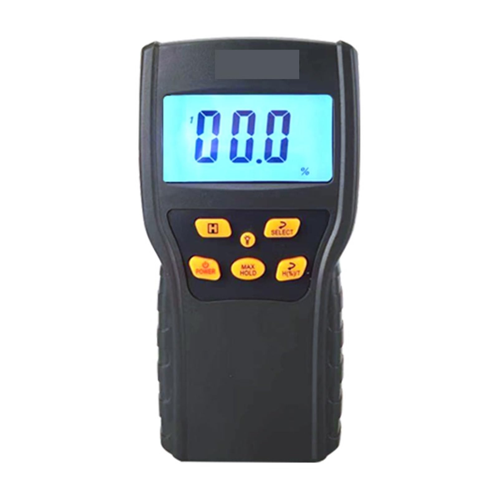 Amrttwy One Color Moisture Meter, Grain Moisture Detector With Digital Lcd Display Containing A Tester For Wheat And Corn