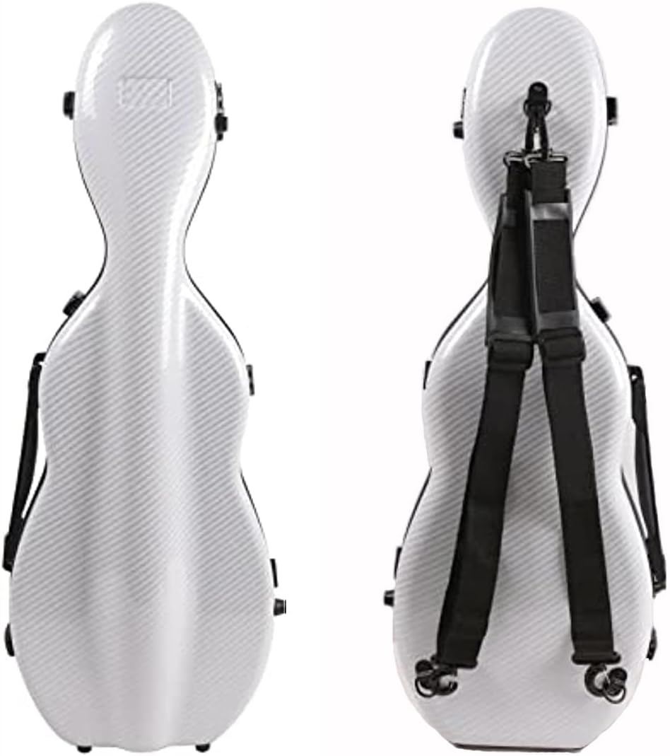 Vetimobato Violin Case 4/4 Full Size - Lightweight Carbon Fiber Hard Shell Violin Travel Box with Hygrometer, Bow Holders, Rosin Accessory Storage, Backpack Straps for All Players