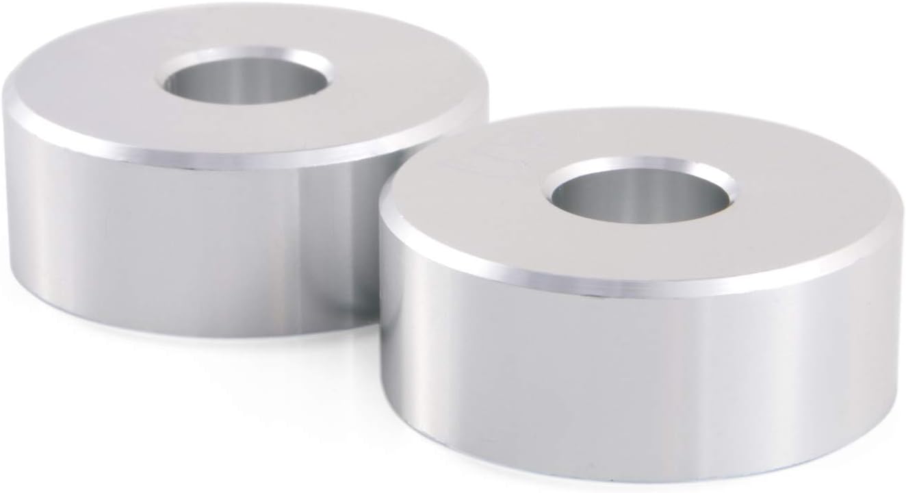 RockTrix Track Bar Pan Arm Drop Spacers Compatible with Ford 99-04 F250 F350 Super Duty Excursion 4WD 4x4 1999 2000 2001 2003 2004 F-250 F-350