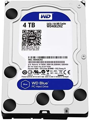 【整備済み品】Western Digital WD Blue 4TB 3.5インチ 内蔵ハードディスク WD40EZRZRT