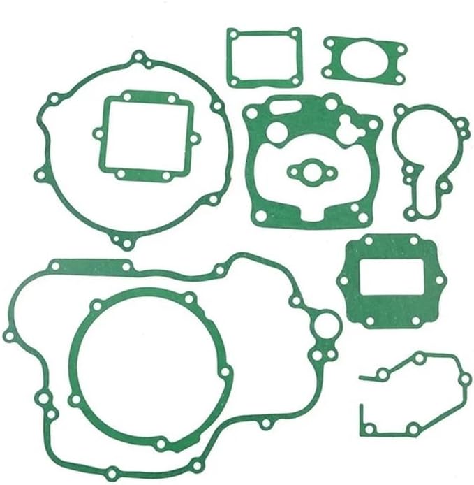 Motorcycle Crankcase Clutch Generator Cover Cylinder Gasket Kits Set For KX125 2001 2002