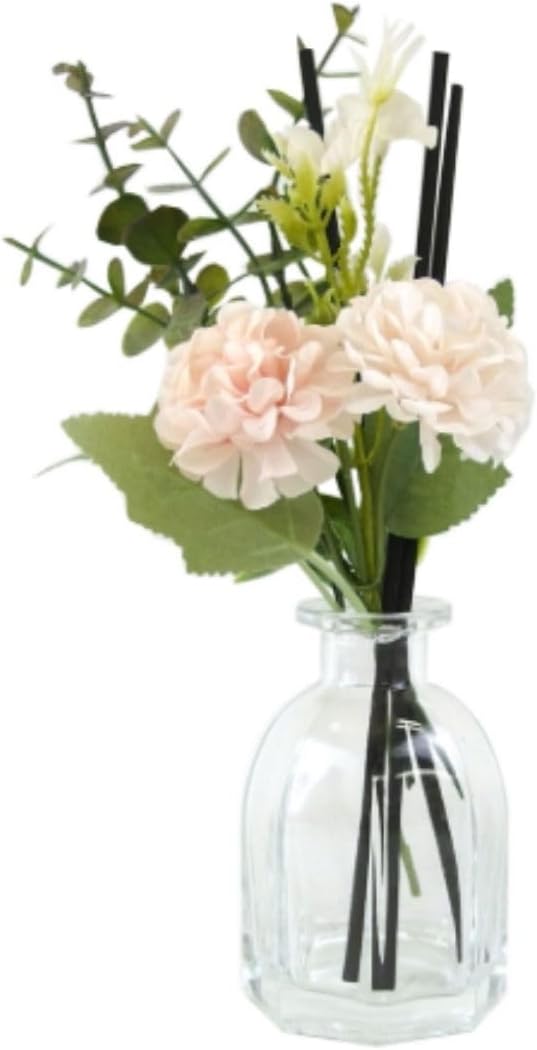 Keystone Botanical Diffuser Bouquet Pink (Peach H25.5 x W12 x D7.5 cm DE015219 Flower Fake Flower Diffuser