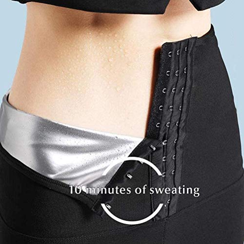 Roexboz Calça sauna feminina, emagrecedora, perda de peso, calça de ioga, calça feminina sauna, efei
