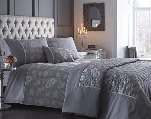 Balmoral Double Duvet Cover & 2 Pillowcase Bedding Bed Set White