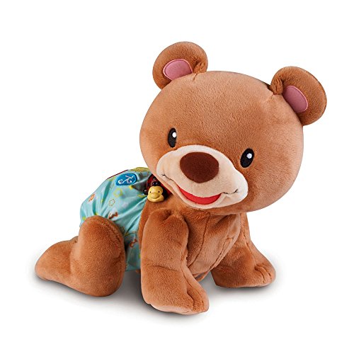 VTech - Ourson, 1,2,3 suis-Moi, Ours Brun en Peluche Qui...