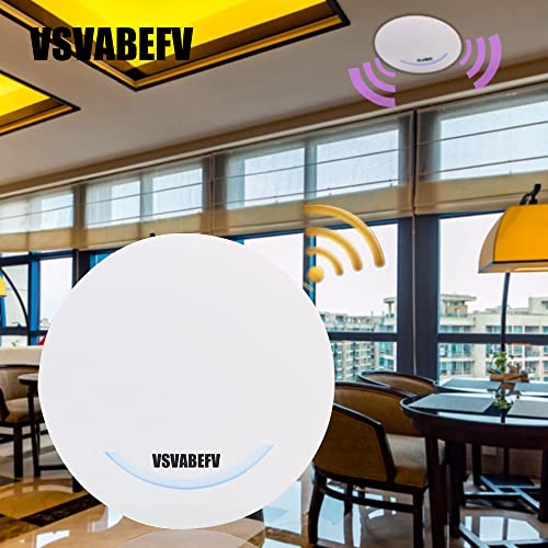 Vsvabefv 43237-2 Dual Band Gigabit Poe Wireless Wifi Access Point | Long Range 5Ghz 1200Mbps Ceiling Mounted Ap Router Wireless Access Point Wifi Repeater | Mesh, Seamless Roaming & Mu-Mimo thumb #5