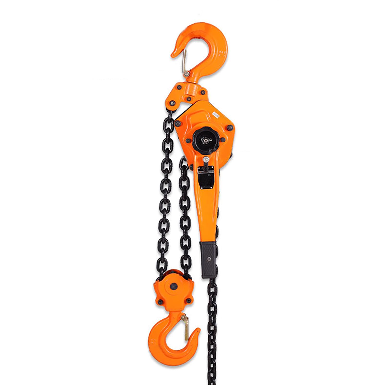 TY&WJ 1T(1000Kg/2200LBS) Hebel Kettenzug, 1,5M Hubhöhe Hebelzug Mit 360° Drehbarer Haken & G80-Kette Handkettenzug Für Werkstatt, BAU, Industrie,1ton,1.5m/5Ft