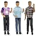 ZITA ELEMENT 3 Sets Short Shirt Casual Wear Clothes Outfits for 11.5 Inch Girl Doll Boyfriend Doll - 3 Shirt and 3 Pants