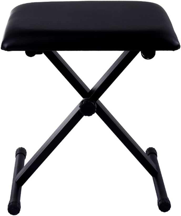 Adjustable X-Style Padded Keyboard Bench