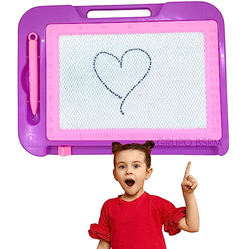 Lousinha Magica Tablet Lousa Infantil Pequena Escrever Desenhar Digital Desenhos Com Caneta Quadro 2