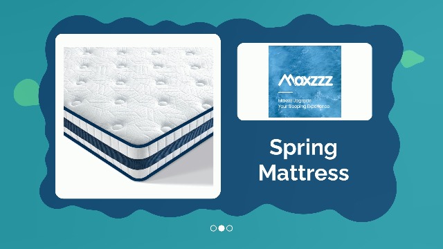 Maxzzz Twin Mattress, 5 Inch Single Spring Mattress Gel Foam