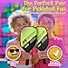 2-Player Pickleball Set - Forest & Twelfth Set of 2 Pickleball Paddles and 2 Balls, Fun Miniature Toys for Kids and Adults, Lightweight Pickleball Rackets, Great Holiday, Easter, All-Occasion Gifts
