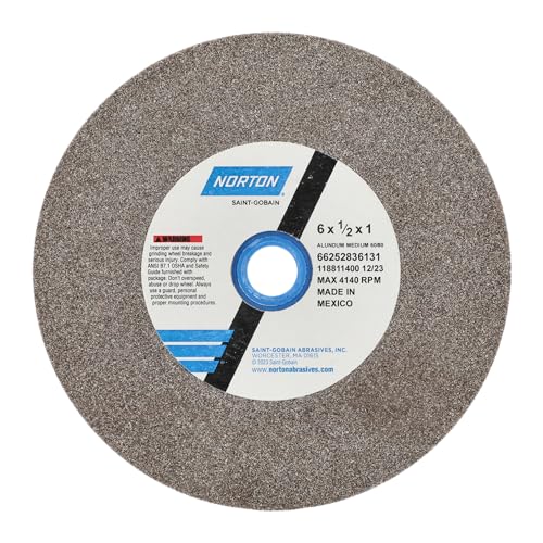 6"X1/2"X1" GP Bench & Pedestal Grinding WH