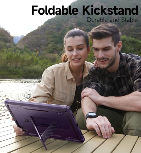 Coque Samsung Galaxy Tab A8 violette idéale pour les transports et le bureau