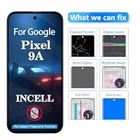 DTD INCELL Ersatzschirm für Google Pixel 9A LCD Digitizer Touch Screen Display Reparaturkits mit Rahmen (ohne Fingerabdruckfunktion) – Ansicht 4