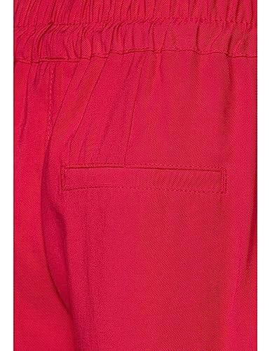 Street One Women's A376643 High Waisted Culotte, Intense Berry, 36W x 30L - Image 6