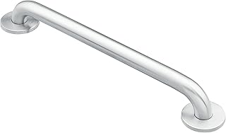 Moen Home Care Bathroom Safety 32 Inch Stainless Steel Handicap Grab Bar for Bathtub and Shower, Elderly Assistance Product with Concealed Screws, 8732