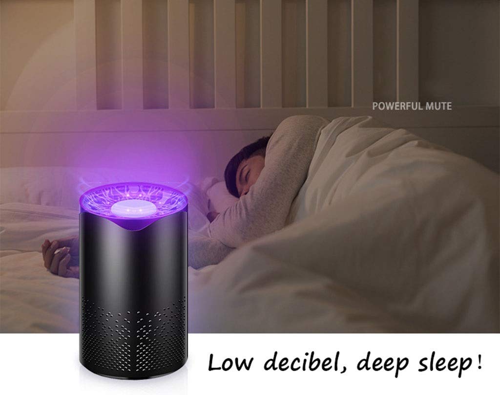 Trappola per zanzare Killer per insetti elettronico per interni, Killer per insetti muto, per cucine, soggiorno, camera da letto Killer per insetti volanti Lampada per zanzare a LED (1#)