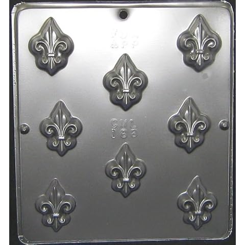 Candy Molds N More Fleur de Lis Chocolate Candy Mold, Model 188 Cover