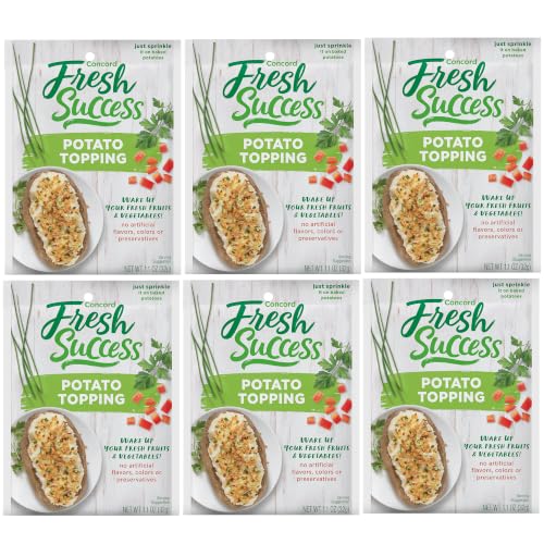 Concord Foods Potato Topping Seasoning, 1.1 oz (Pack of 6)