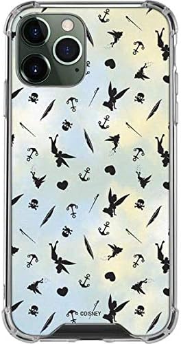 Skinit Clear Phone Case Compatible with iPhone 12 Pro Max - Officially Licensed Disney Tinker Bell Fairy Size Pattern Design