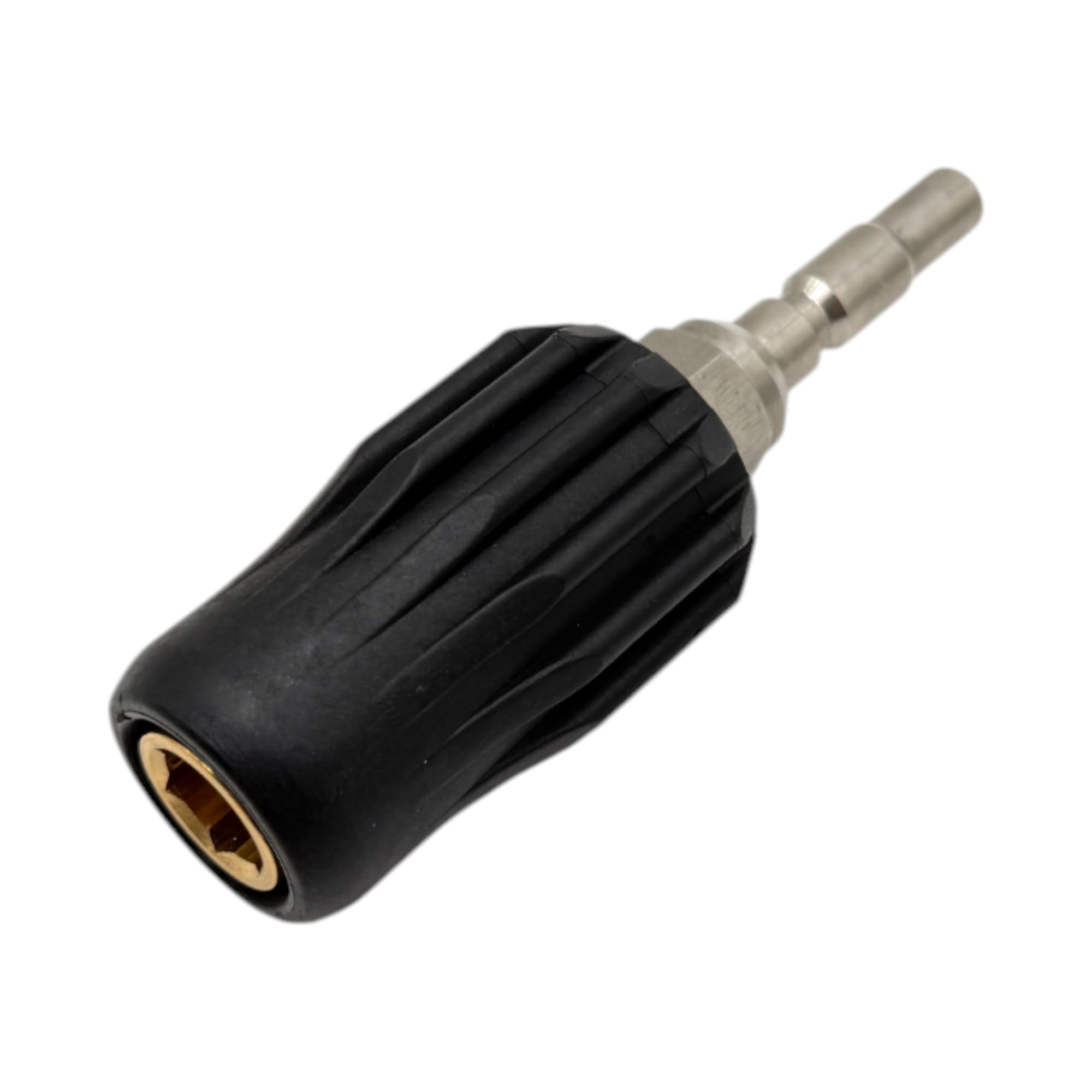 Adapter für Kränzle K 1050 D10 auf D12 Stecksystem | Schnellkupplung Übergang für Kränzle Hobby zu Profi Serie | Kompatibel mit K 1050 P TS T XA15 XA17 | Messing Adapter für Hochdruckreiniger Zubehör