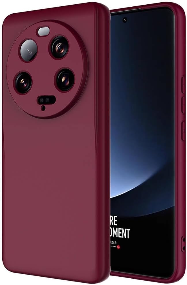 Zore Xiaomi ile uyumlu Mi 13 Ultra Kılıf Zore Mara Lansman Kapak Koyu Mor