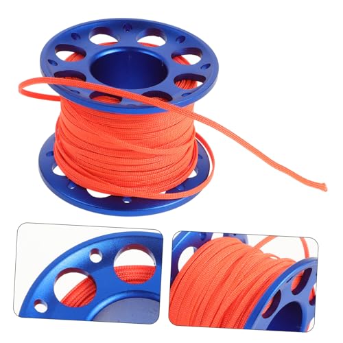 Bobina de buceo de aluminio Abaodam cuerda resistente para snorkel surf 7