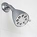 Speakman S-2251 Signature Icon Anystream Adjustable High Pressure Shower Head - 2.5 GPM Solid Brass Replacement Bathroom Showerhead, Polished Chrome