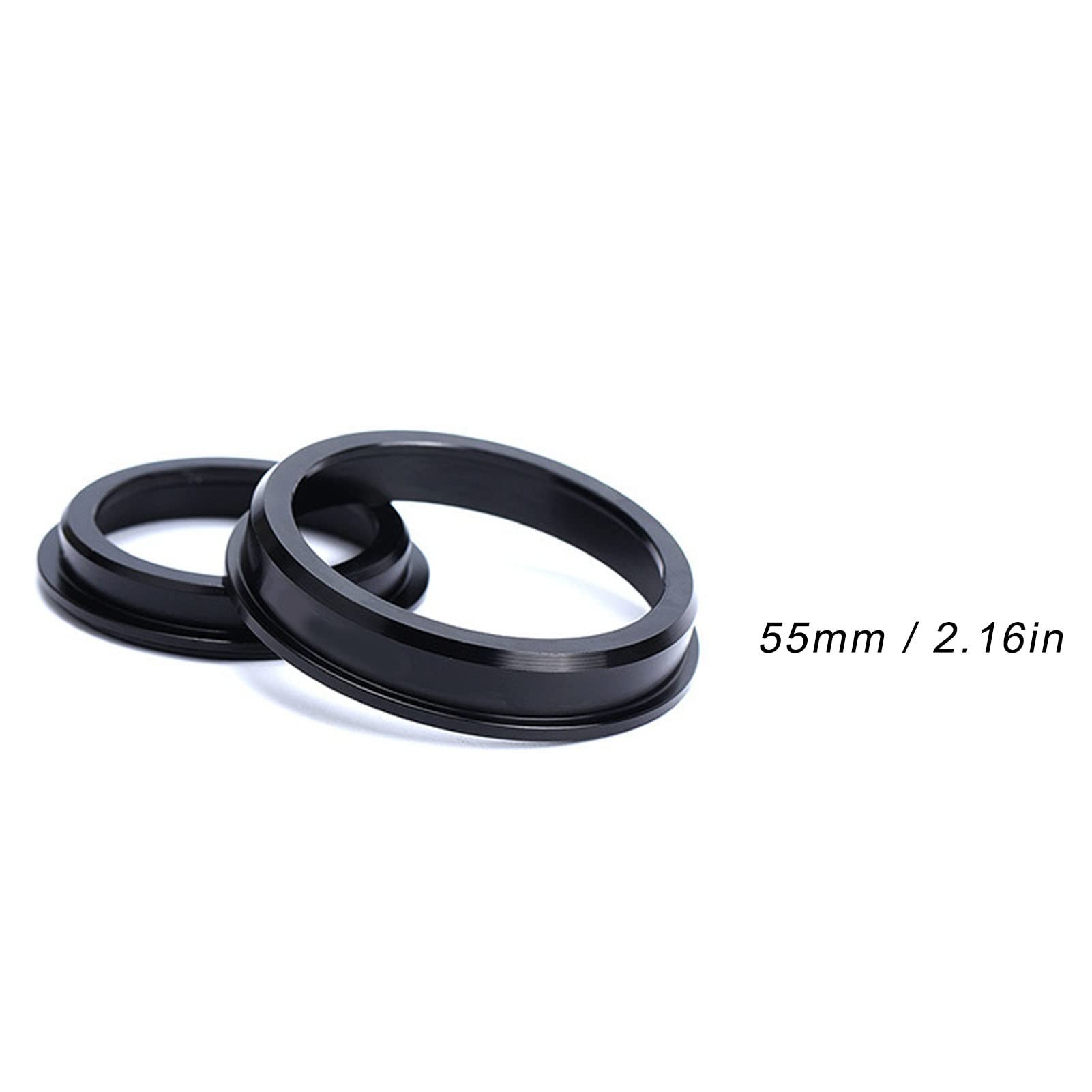 Yuecoom Bike Set Set, Road Bike Set Bearings, Aluminum Alloy Set Top Caps Bearings Bicycle Accessory