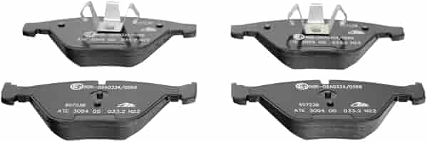 ATE Jeu De Mâchoires De Frein - Référence 13046072382 - Compatible BMW Série 3, X1 - Grau