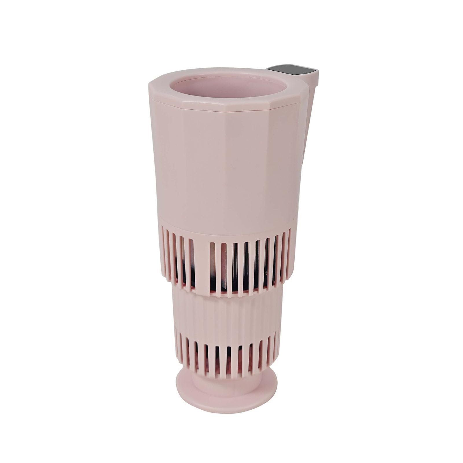Portabibite Portatile Per Auto Caldo/freddo, Raffreddamento Rapido Fino A -9°C E Riscaldamento Fino A 60°C, Dispositivo Termoelettrico Per Auto, Ufficio E Casa,Pink 24V-19cm * 7cm