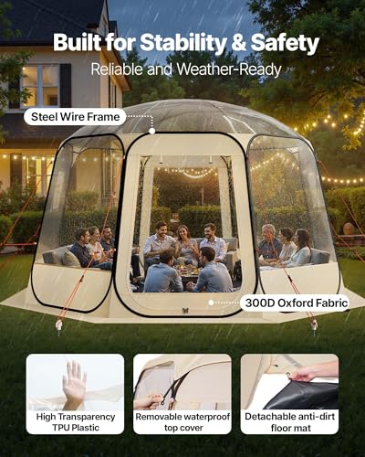 VEVOR Pop Up Bubble Tent