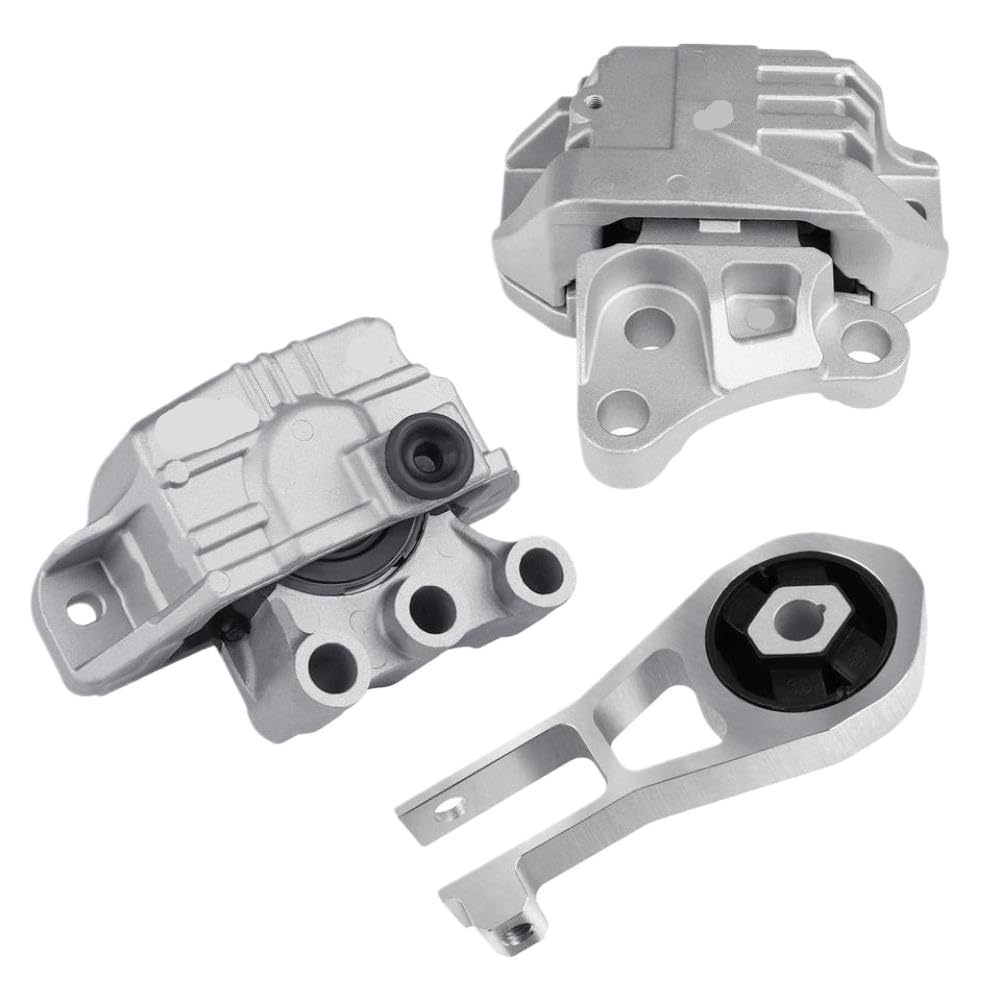 Cxasadnam Onecolor Engine Motor And Transmission Mount Set Compatible With Jeep Compass 2.4L 2017-2020 Replacement For 68258599Aa 68363755Aa 68363756Aa