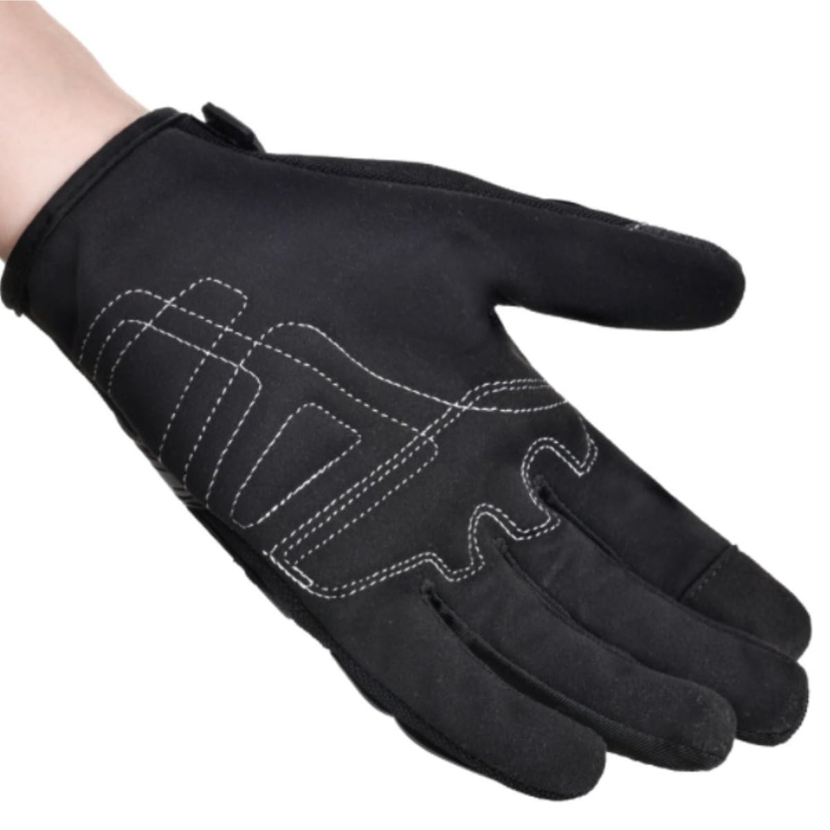 Guantes De Bicicleta De Montaña La Bici Campo A Través De La Playa De Los Guantes De La Motocicleta De La Malla De Los Hombres Que Compite Con Los Guantes Llenos Del Dedo Monta En Bicicleta Los Guante