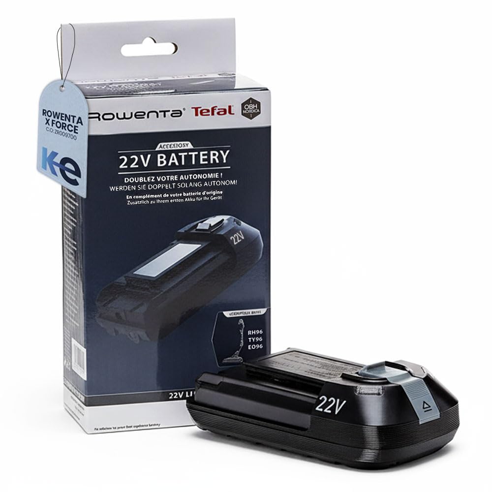 Rowenta Batería de Aspirador Escoba X-Force 22V Cargador de Aspiradora Rowenta ZR009700
