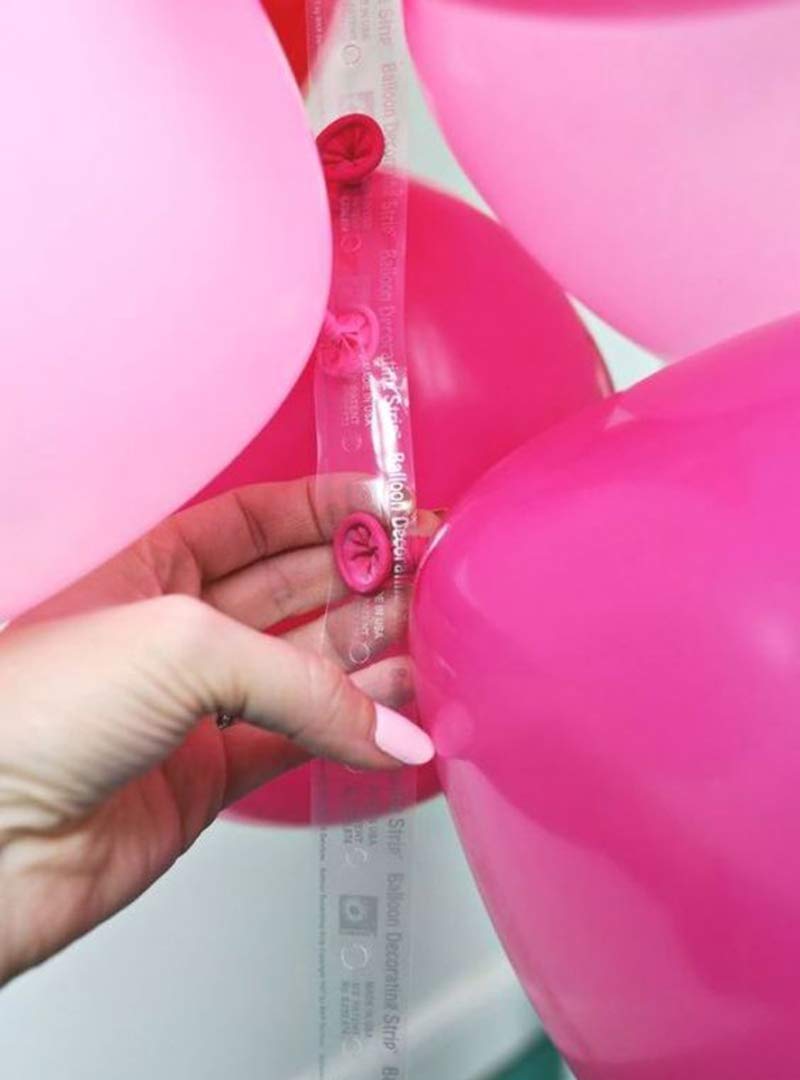 100Pcs Pink and Gold Party Balloon Garland & Arch Kit100pcs Latex