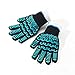 ZAJIWF Four Gants, Gants Haute Température Silicone Grillé À Micro-Ondes Coton De Haute Température Gants Antidérapants (Bleu)