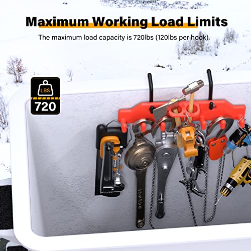 Lineman Tool Board, Bucket Truck Hooks Organizer, Line Work Bucket