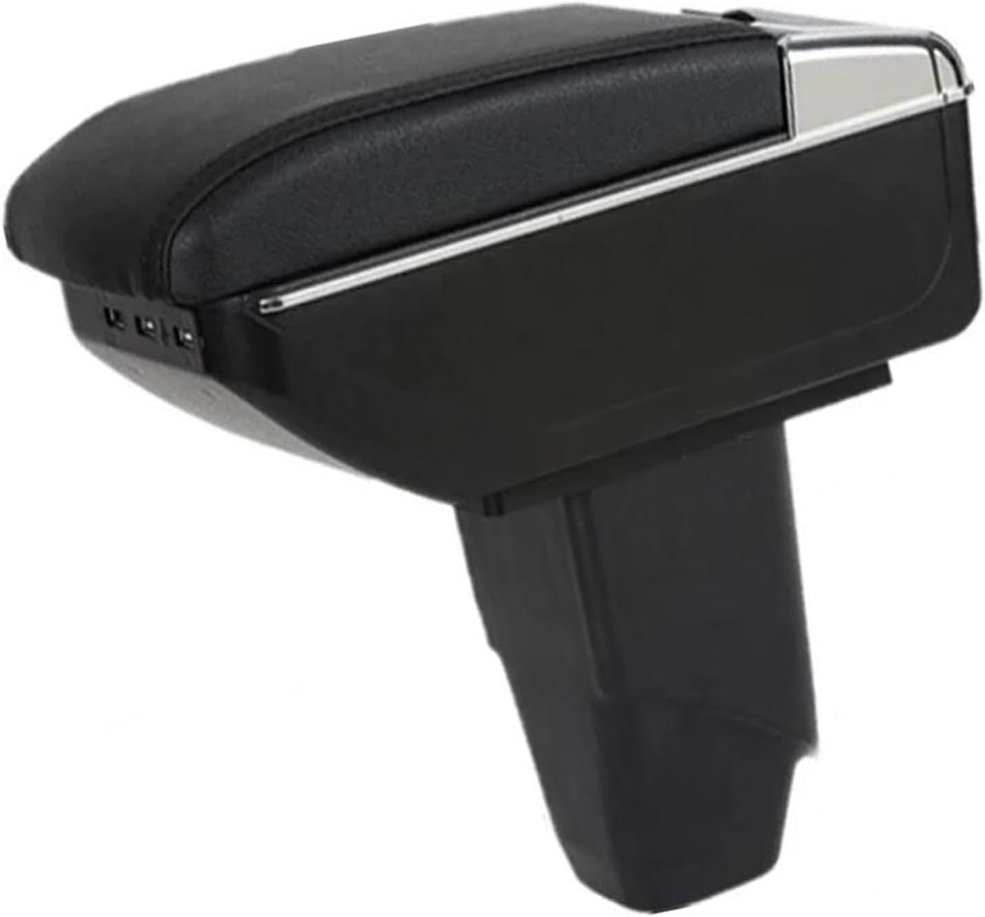 Car Arm Rest Armrest Box With Cup Holder Double Layer Storage Armrest Box With 7 USB Ports For Peugeot 206 207