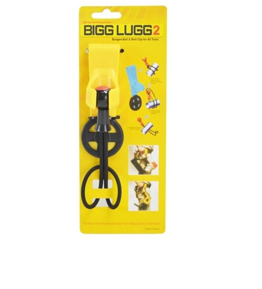 Bigg Lugg BL2-3BM 2 Belt Clip Tool Holding System with 3 Bungee-Balls