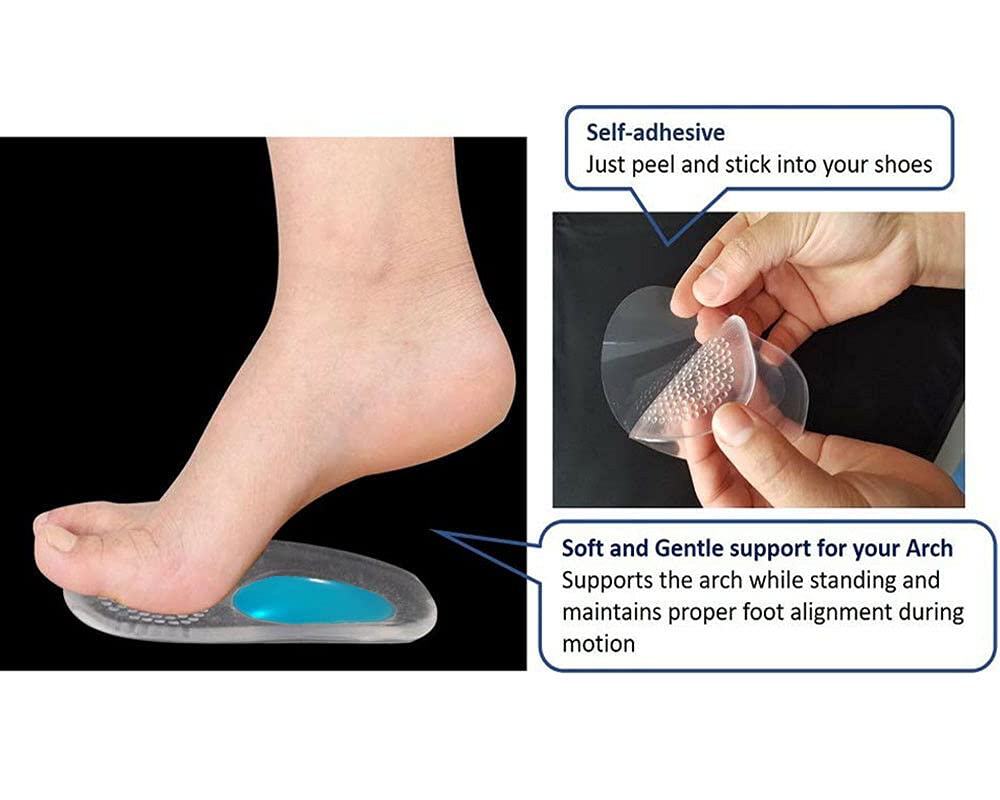 PedimendTM - Cuscinetti in silicone per il metatarso per il sollievo dal dolore, cuscinetti in gel per l'avampiede