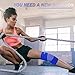 uxcell Knee Braces for Knee Pain Women & Men, 1 Pack Knee Compression Sleeve Breathable Knee Support Brace for Running, Workout, Meniscus Tear, Joint Pain, Size l