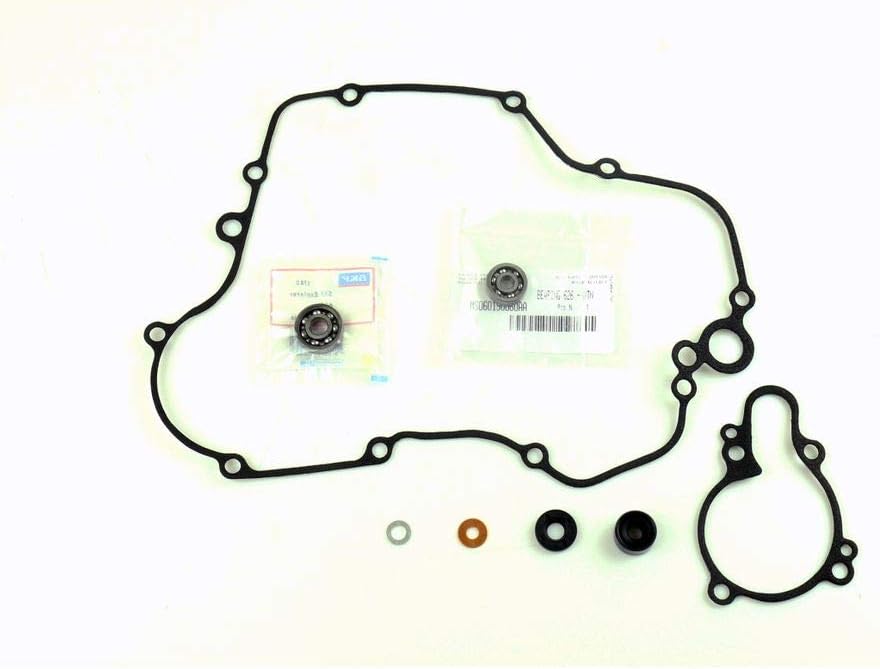 Water Pump Gasket Kit with Bearings for KAWASAKI KX 125 2003-2007